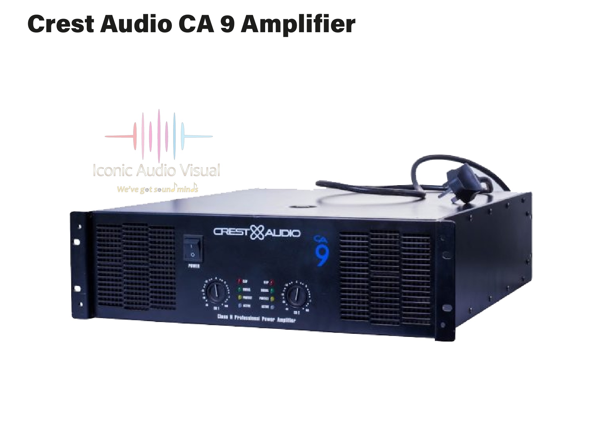 Crest Audio Series CA9 Power Amplifier – Iconic Audio Visual